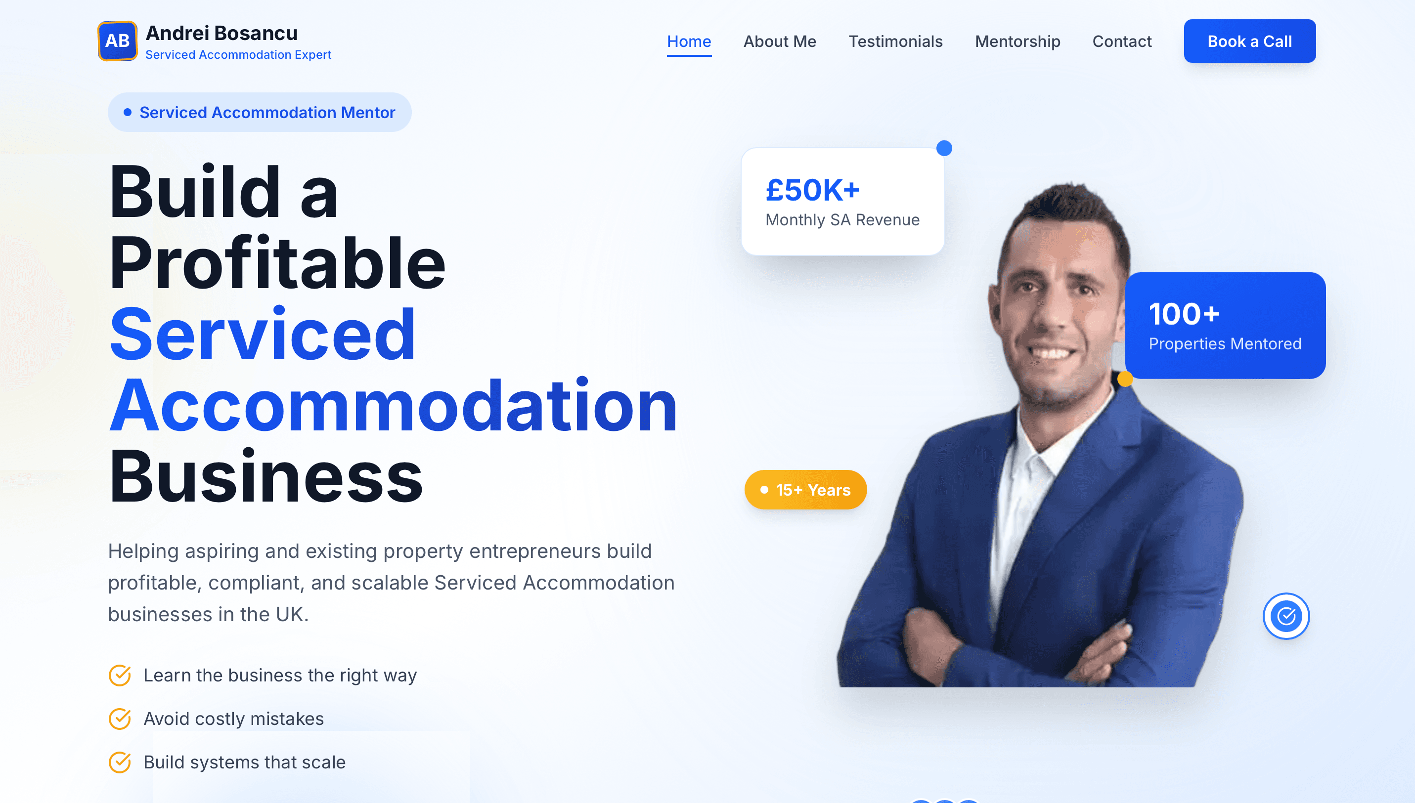 Screenshot of Andrei Bosancu