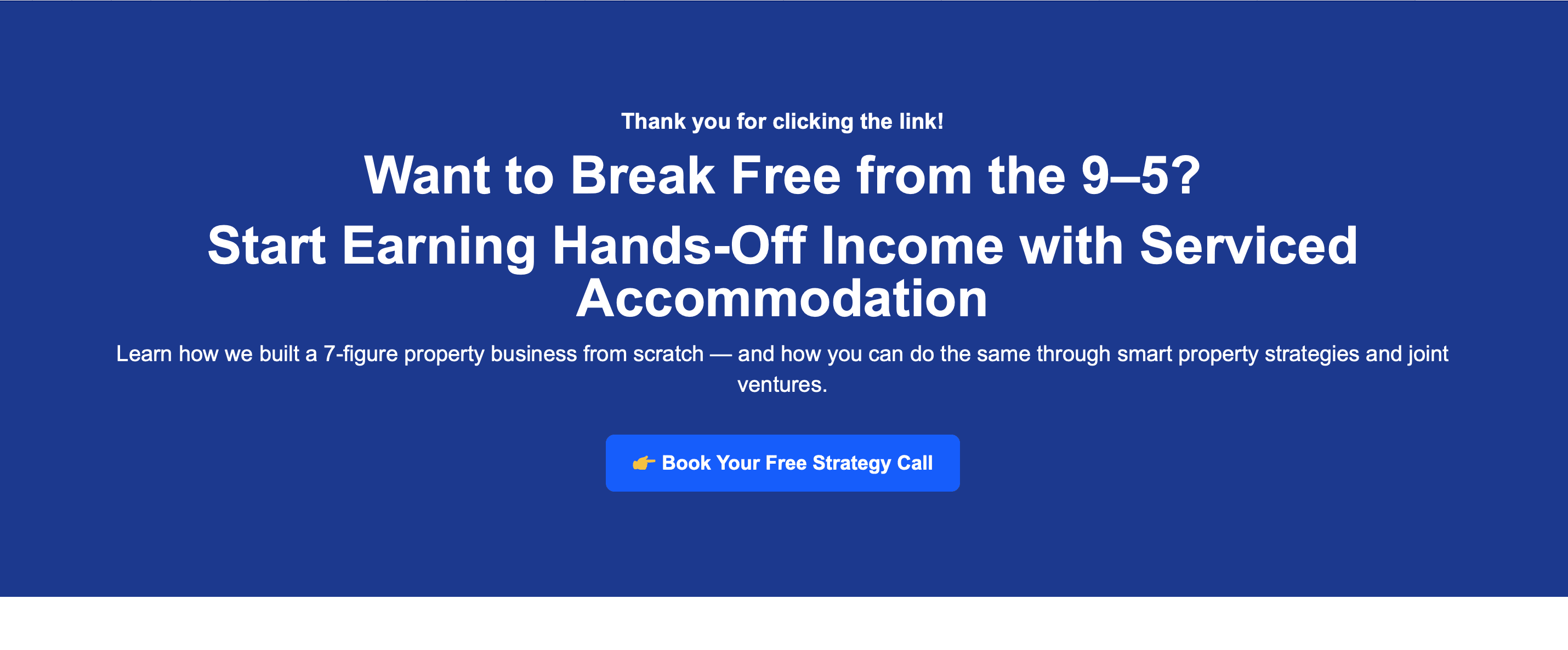 Screenshot of Be Free Property Education